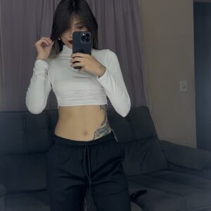 Calça Cargo Brim Preta